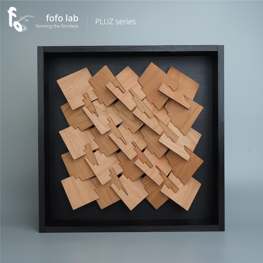 Unity | Wooden Wall Hanging - Natural Wood Colour